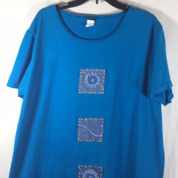 Navy Blue USA Dress Size 2X - Picture 2 of 8